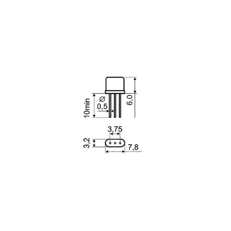 FP3P6-743,  FP3P6-743АB, FP3P6-743АBV - Dimensions