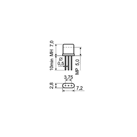 FP3P6-782-MN, FP3P6-782АB-MN, FP3P6-782АBV-MN - Dimensions